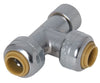 SharkBite 1/4 in. PTC X 3/8 in. Brass Stop Valve