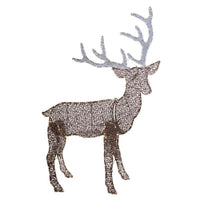 Celebrations LED Warm White Deer Silhouette 48 in. Yard Decor