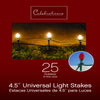 Celebrations Outdoor Light Stake 25 ct