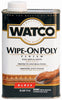 Watco Wipe On Poly Gloss Clear Oil-Based Polyurethane 1 qt