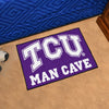 Texas Christian University Man Cave Rug - 19in. x 30in.