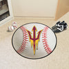 Arizona State University Baseball Rug - 27in. Diameter