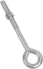 Stanley Hardware N221-325 1/2" X 8" Zinc Plated Eye Bolt With Nut Assembled (Pack of 10)