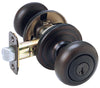 Kwikset SmartKey Juno Venetian Bronze Entry Lockset KW1 1-3/4 in.