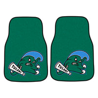 Tulane University Carpet Car Mat Set - 2 Pieces