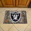 NFL - Las Vegas Raiders Camo Rubber Scraper Door Mat