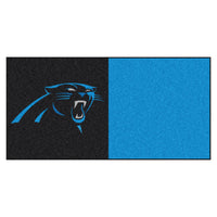 NFL - Carolina Panthers Team Carpet Tiles - 45 Sq Ft.