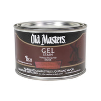 Old Masters Vintage Burgandy Gel Stain 1 pt. (Pack of 4)