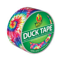 Duck 1.88 in. W X 10 yd L Multicolored Love Tie Dye Duct Tape