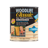 Woodlife Classic Clear Water-Based Wood Preservative 1 qt.