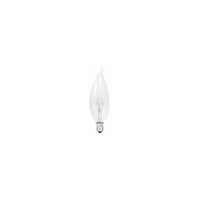 Philips DuraMax 60 W BA9.5 Decorative Incandescent Bulb E12 (Candelabra) Warm White 1 pk