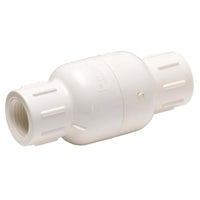 Homewerks 1-1/4 in. D X 1-1/4 in. D FIP PVC Spring Loaded Check Valve