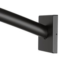 MATTE BLACK 5' CURVED SHOWER ROD