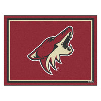 NHL - Arizona Coyotes 8ft. x 10 ft. Plush Area Rug