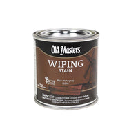 Old Masters Semi-Transparent Rich Mahogany Oil-Based Wiping Stain 0.5 pt (Pack of 6)