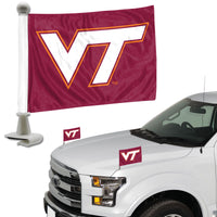 Virginia Tech Ambassador Car Flags - 2 Pack