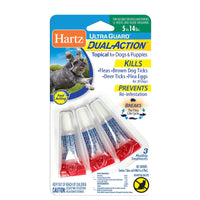 Hartz UltraGuard Dual Action Liquid Dog Flea and Tick Drops 0.066 oz