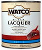 Watco Satin Clear Oil-Based Alkyd Wood Finish Lacquer 1 qt (Pack of 6)