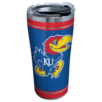 Tervis Collegiate 20 oz Kansas Jayhawks Multicolored BPA Free Tumbler with Lid