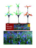 Alpine Assorted Plastic 33 in. H Insect Trio Solar Garden Stake (Pack of 12).