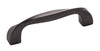 Hickory Hardware H076016-BI 3-3/4" Black Iron Twist Cabinet Pull