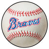 MLB - Atlanta Braves Retro Collection Baseball Rug - 27in. Diameter - (1974)