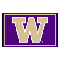 University of Washington 4ft. x 6ft. Plush Area Rug