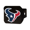 NFL - Houston Texans  Black Metal Hitch Cover - 3D Color Emblem