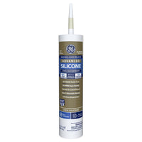 GE Silicone 2 Almond Silicone 2 Window and Door Silicone 10.1 oz. (Pack of 12)