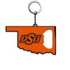 Oklahoma State University Keychain Bottle Opener