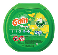 Gain Flings Original Scent Laundry Detergent Pod (Pack of 4)