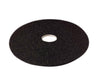 3M 17 in. Dia. Non-Woven Natural/Polyester Fiber Floor Polishing Pad Black (Pack of 5)