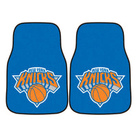 NBA - New York Knicks Carpet Car Mat Set - 2 Pieces