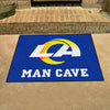 NFL - Los Angeles Rams Man Cave Rug - 34 in. x 42.5 in.