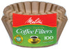 Melitta 8-12 cups Brown Basket Coffee Filter 100 pk