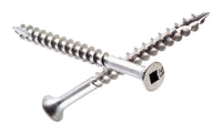 Stallion No. 8  x 2 in. L Square Bugle Head Deck Screws 5 lb. (Pack of 6)