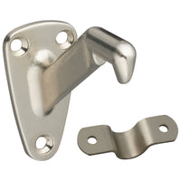 National Hardware Silver Zinc Die Cast w/Steel Strap Handrail Bracket 3.31 in. L 250 lb