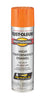 Rust-Oleum Professional Safety Orange Spray Paint 15 oz. (Pack of 6)