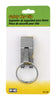 Hy-Ko Key Ring Slip-On Secure-A-Key Stainless Steel Carded (Pack of 5)