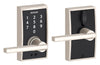 Schlage Satin Nickel Steel Touchscreen Lever