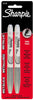 Sharpie Metallic Silver Fine Tip Permanent Marker 2 pk (Pack of 6)