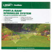 Orbit Port-A-Rain Plastic Non-Tipping Base Stationary Sprinkler 2827 sq ft - Deal of The Week