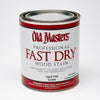 Old Masters Professional Semi-Transparent Aged Oak Oil-Based Alkyd Fast Dry Wood Stain 1 qt (Pack of 4)