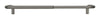 Umbra Silver Twilight Room Darkening Drapery Rod 28 in. L X 48 in. L