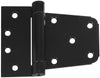 National Hardware 3.5 in. L Black Steel Extra Heavy Auto-Close Gate Hinge Set 1 pk