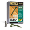 Deck Plus No. 8  x 1-5/8 in. L Star Flat Head Exterior Deck Screws 1 lb.