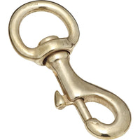 3172BC 13/16â€ x 3-1/4â€ Bolt Snap, Round Swivel - Bronze