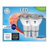 GE LED PAR20 E26 (Medium) Floodlight Daylight 50 Watt Equivalence 2 pk