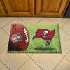 NFL - Tampa Bay Buccaneers Rubber Scraper Door Mat