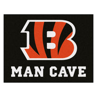 NFL - Cincinnati Bengals Man Cave Rug - 34 in. x 42.5 in.